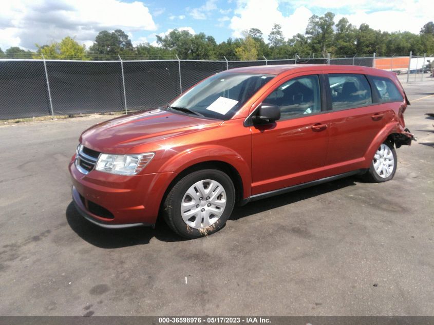2014 DODGE JOURNEY AMERICAN VALUE PKG - 3C4PDCAB1ET196822
