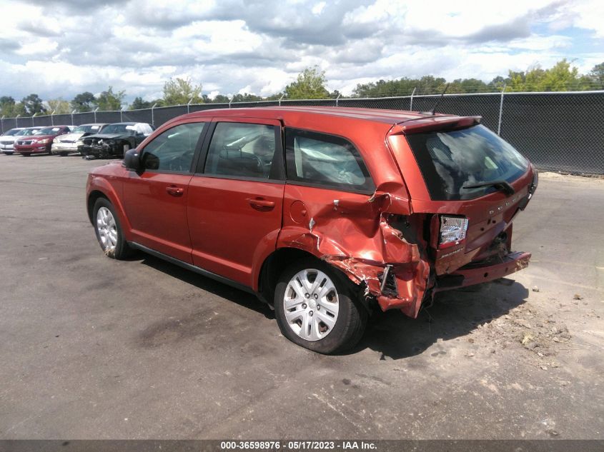 2014 DODGE JOURNEY AMERICAN VALUE PKG - 3C4PDCAB1ET196822