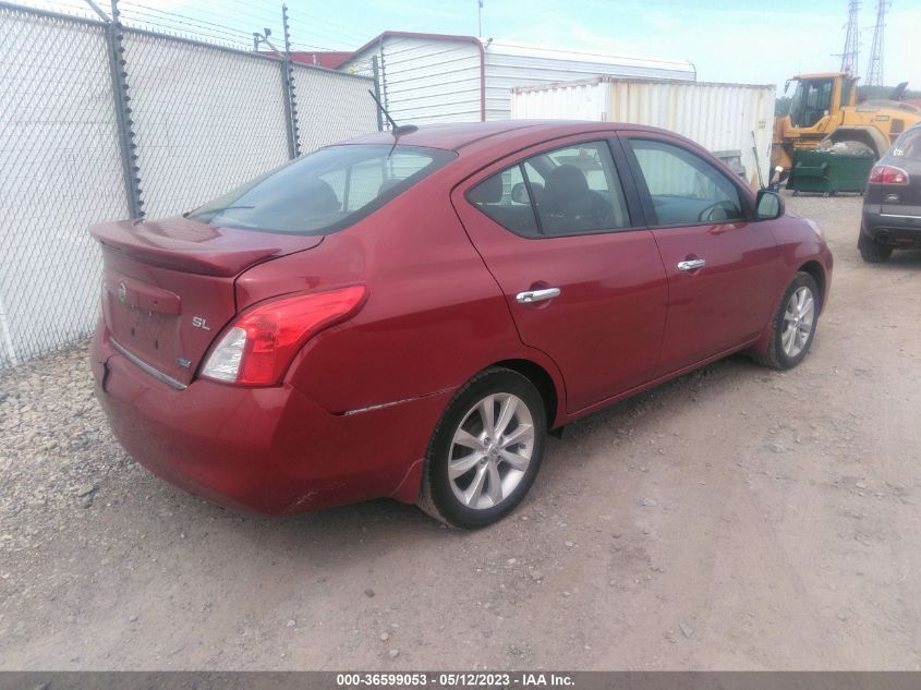 2014 NISSAN VERSA SL - 3N1CN7AP7EL836839