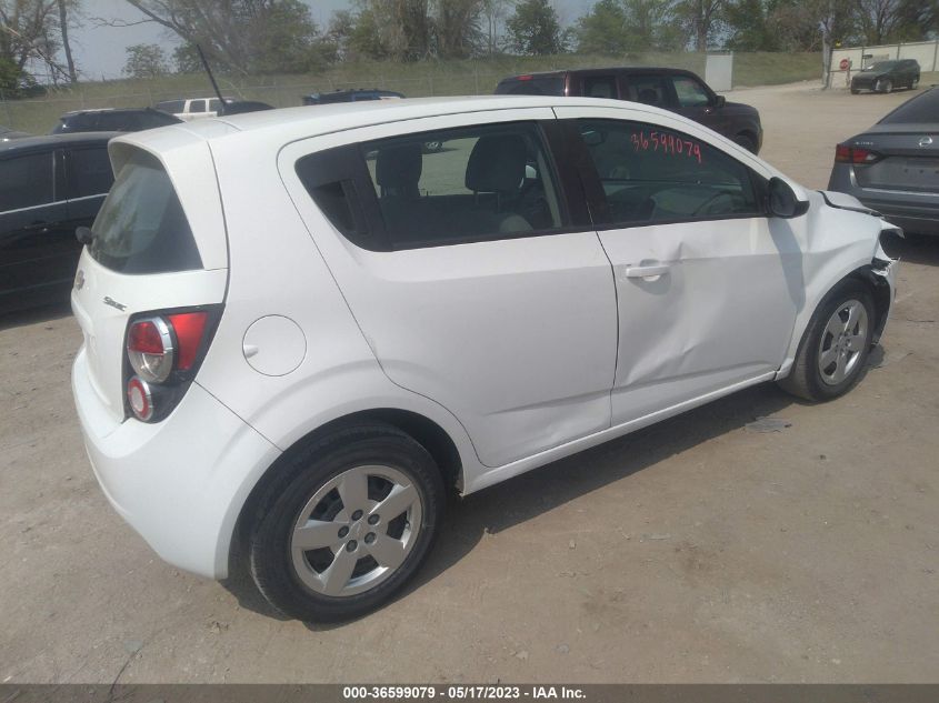 2016 CHEVROLET SONIC LS - 1G1JA6SH6G4160015