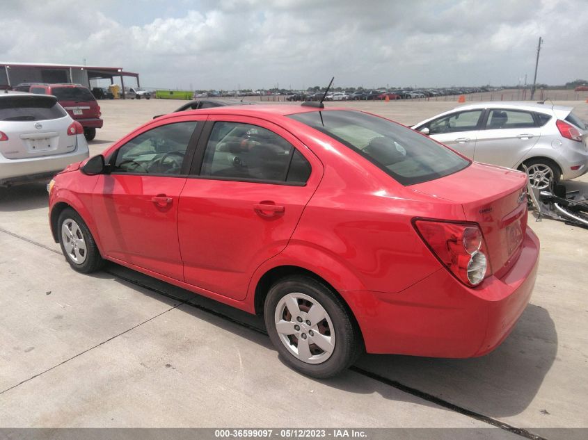 2015 CHEVROLET SONIC LS - 1G1JA5SH7F4196157