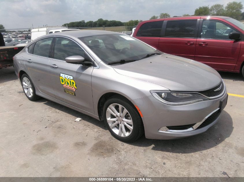 2015 CHRYSLER 200 LIMITED - 1C3CCCAB0FN689236