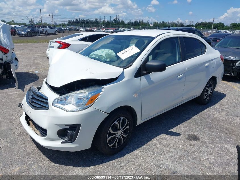 2017 MITSUBISHI MIRAGE G4 ES - ML32F3FJ8HHF08633