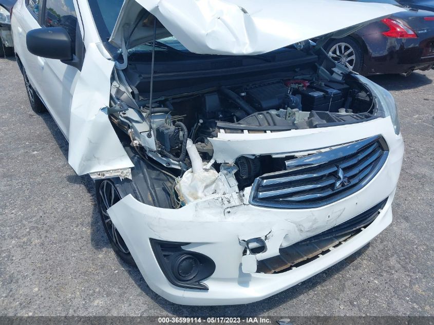 2017 MITSUBISHI MIRAGE G4 ES - ML32F3FJ8HHF08633