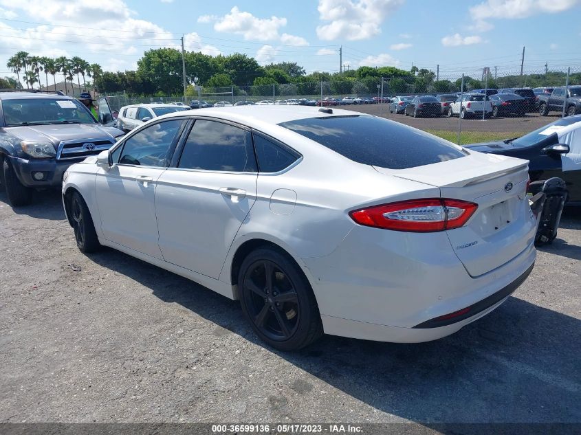 2016 FORD FUSION SE - 3FA6P0HD8GR366690