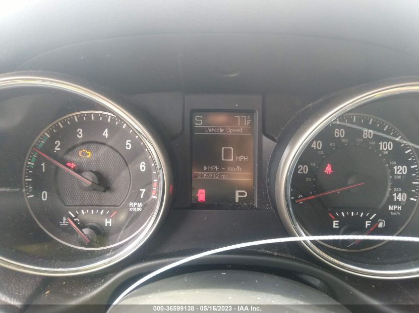 2013 JEEP GRAND CHEROKEE LAREDO - 1C4RJFAG9DC555374