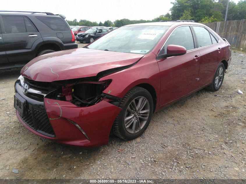 2017 TOYOTA CAMRY XLE/SE/LE/XSE - 4T1BF1FK0HU636231