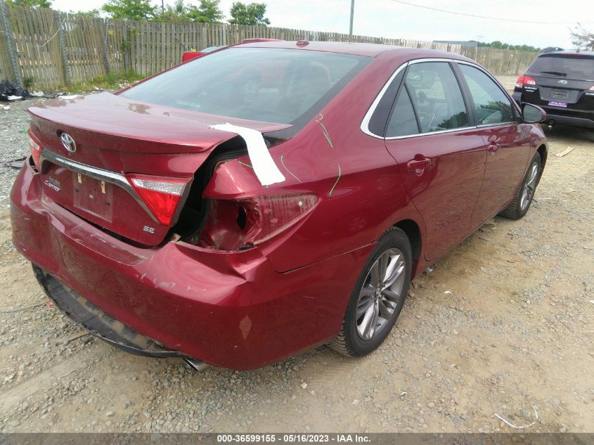 2017 TOYOTA CAMRY XLE/SE/LE/XSE - 4T1BF1FK0HU636231