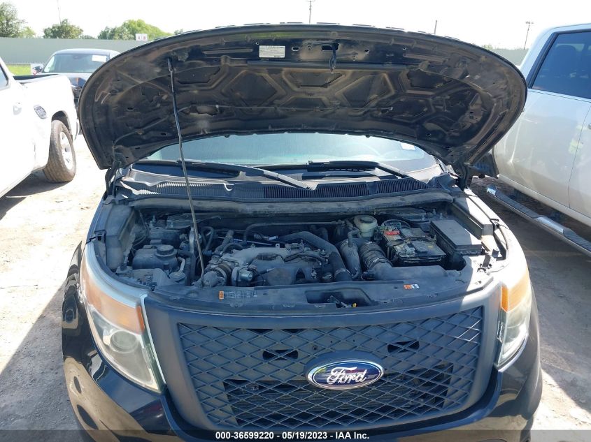 2014 FORD UTILITY POLICE 1FM5K8ATXEGC26144