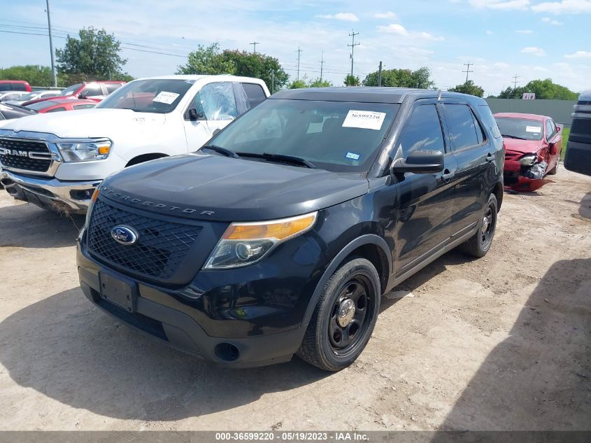2014 FORD UTILITY POLICE 1FM5K8ATXEGC26144