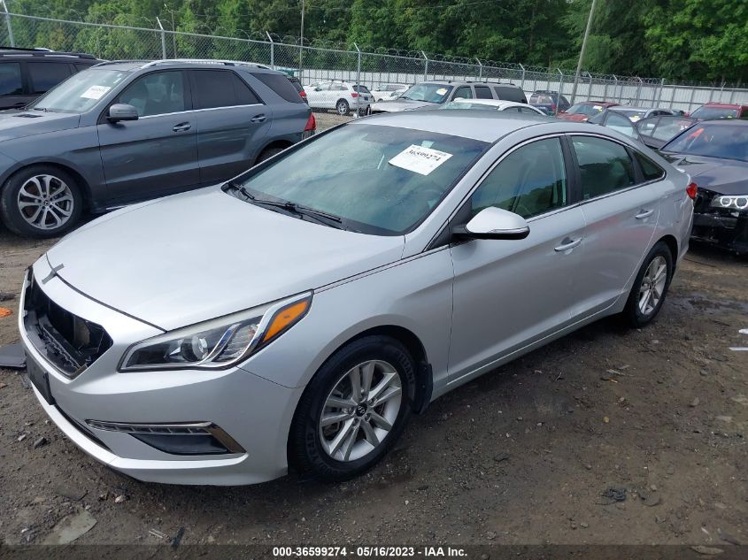 2015 HYUNDAI SONATA 1.6T ECO - 5NPE24AA5FH127188