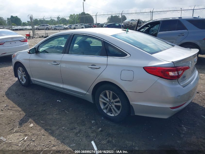 2015 HYUNDAI SONATA 1.6T ECO - 5NPE24AA5FH127188