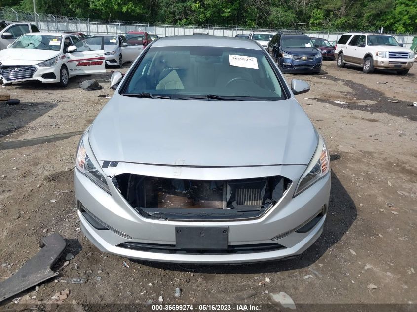 2015 HYUNDAI SONATA 1.6T ECO - 5NPE24AA5FH127188