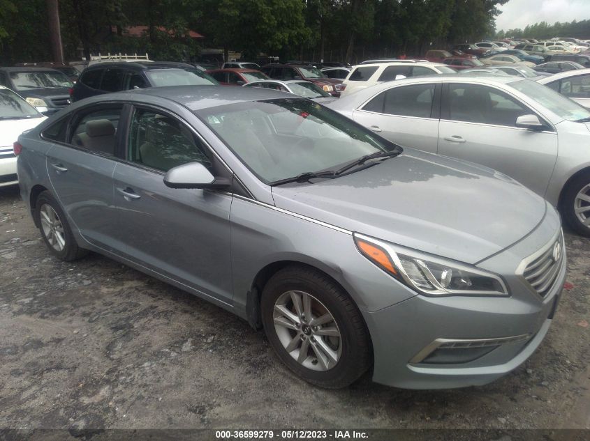 2015 HYUNDAI SONATA 2.4L SE - 5NPE24AF8FH214854