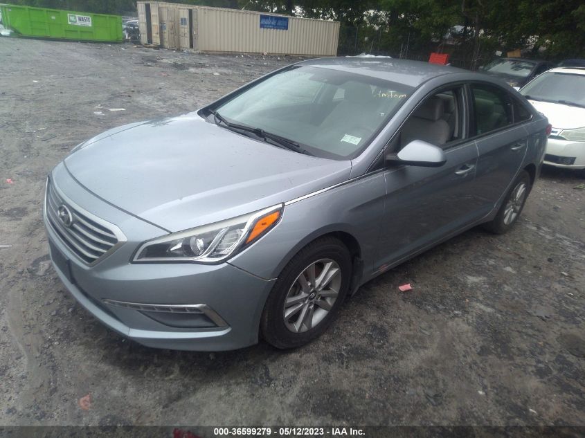 2015 HYUNDAI SONATA 2.4L SE - 5NPE24AF8FH214854