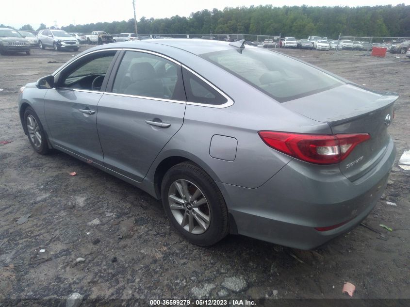 2015 HYUNDAI SONATA 2.4L SE - 5NPE24AF8FH214854