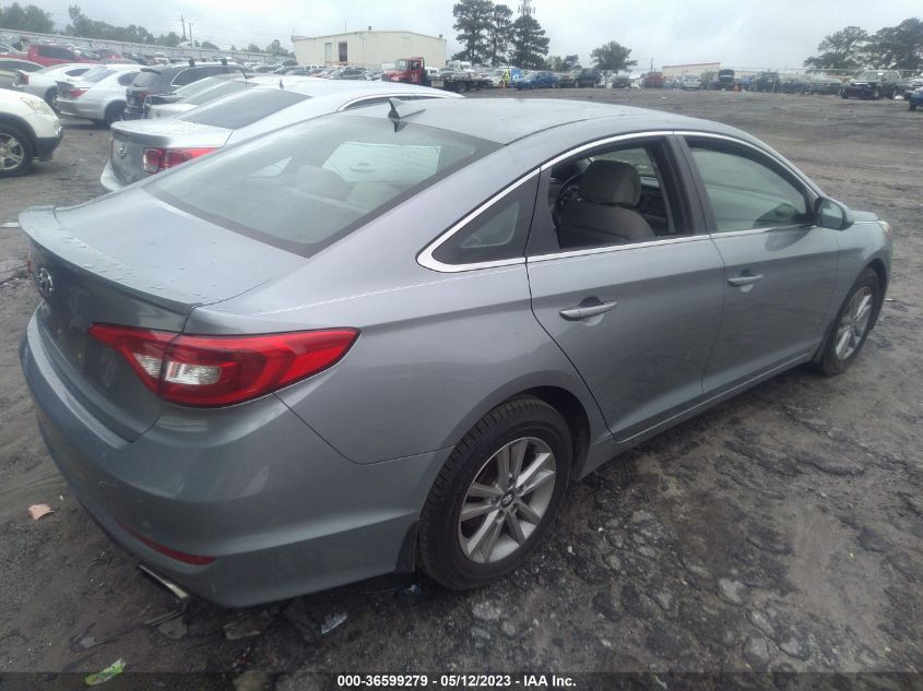 2015 HYUNDAI SONATA 2.4L SE - 5NPE24AF8FH214854