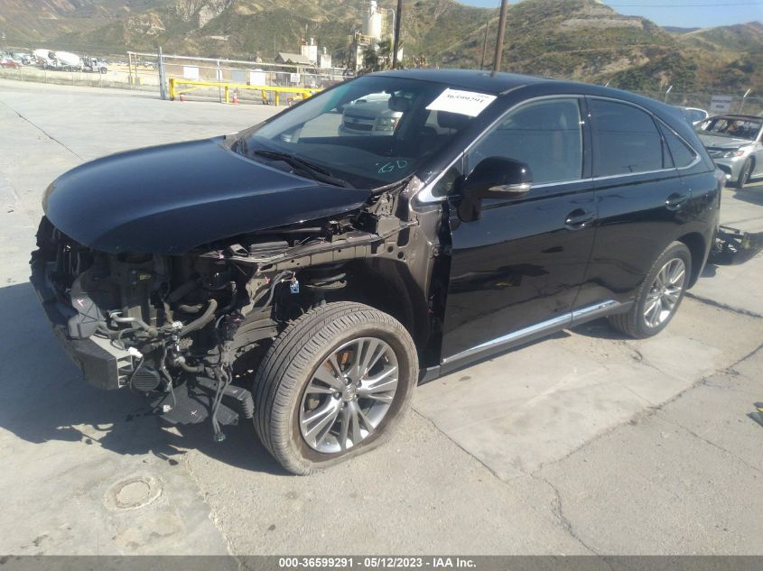 2014 LEXUS RX 450H JTJZB1BAXE2009598