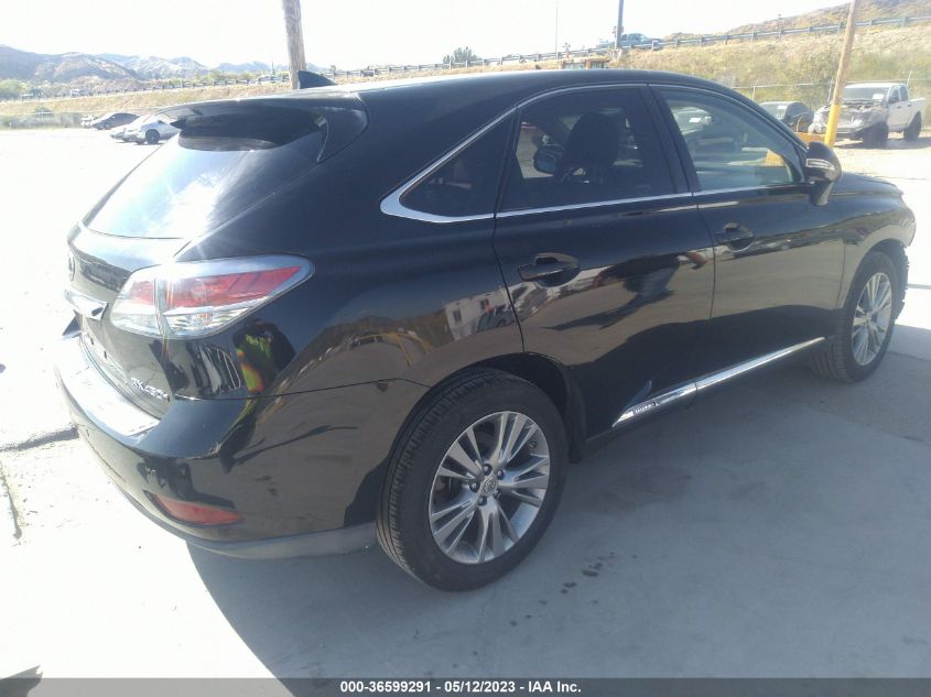 2014 LEXUS RX 450H JTJZB1BAXE2009598