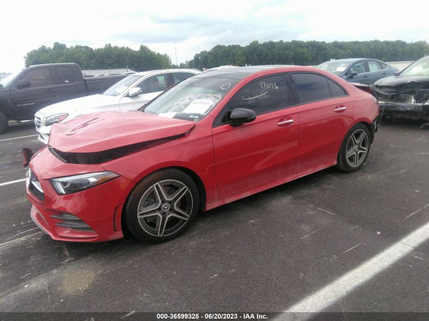 2019 MERCEDES-BENZ A-CLASS A 220 WDD3G4FB8KW017479