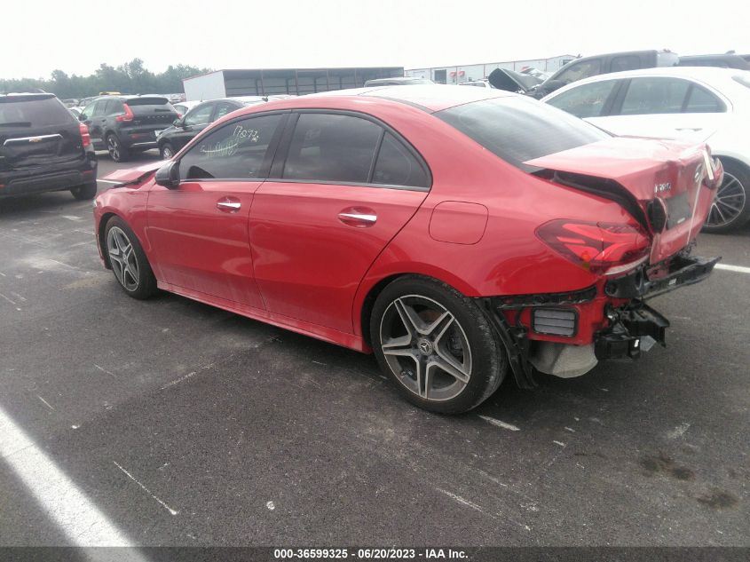 2019 MERCEDES-BENZ A-CLASS A 220 WDD3G4FB8KW017479