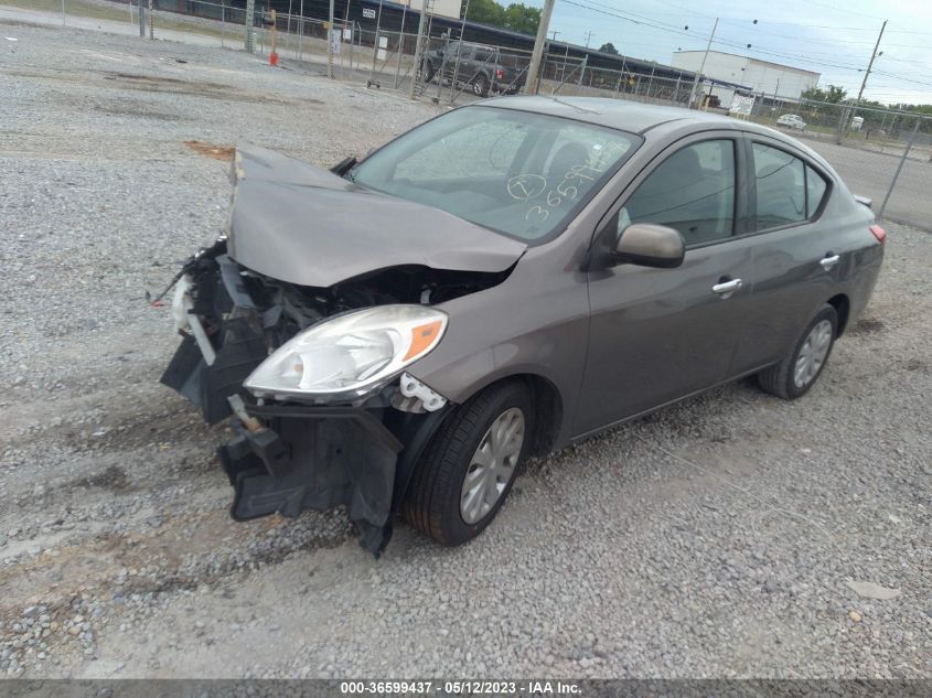 2014 NISSAN VERSA SV - 3N1CN7AP1EK451816