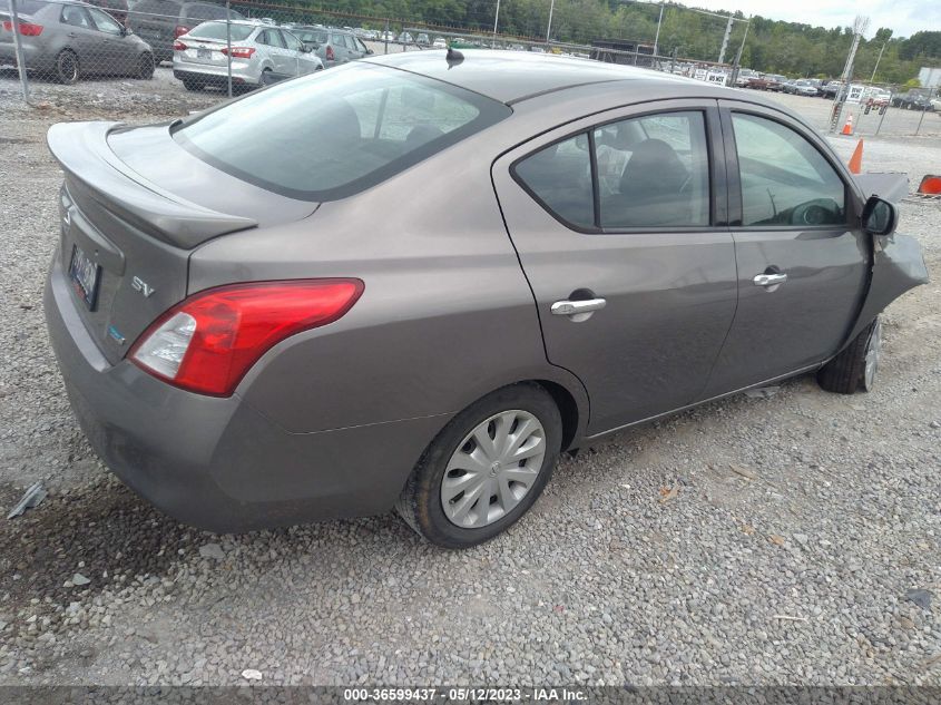 2014 NISSAN VERSA SV - 3N1CN7AP1EK451816