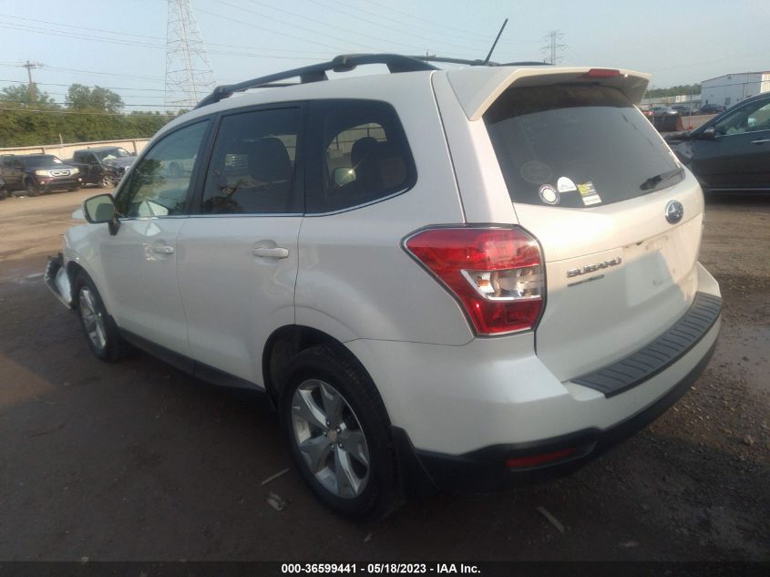 2015 SUBARU FORESTER 2.5I LIMITED - JF2SJAHC2FH560866