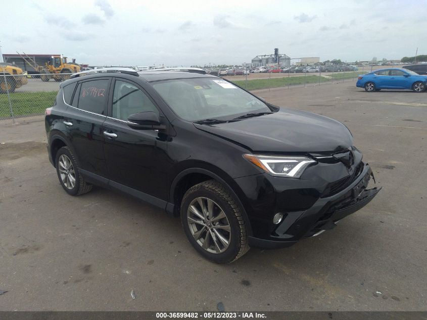 2016 TOYOTA RAV4 LIMITED - 2T3DFREV7GW489057