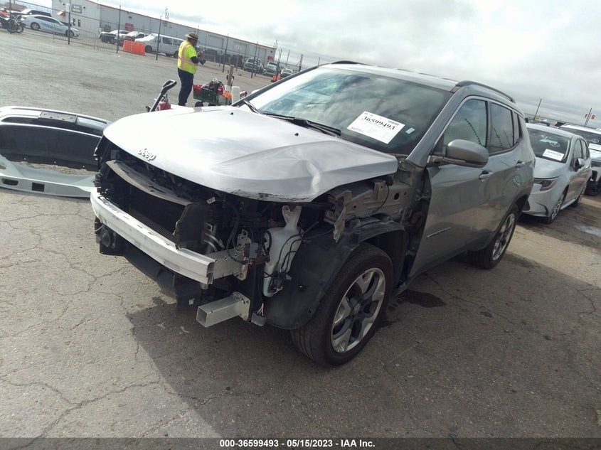VIN 3C4NJDCB7MT590939 2021 JEEP COMPASS LIMITED