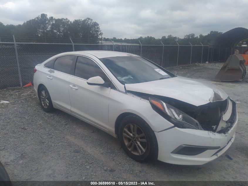 2016 HYUNDAI SONATA 2.4L - 5NPE24AFXGH366135