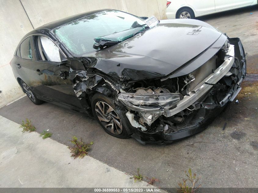 2018 HONDA CIVIC SEDAN EX - 19XFC2F72JE203739