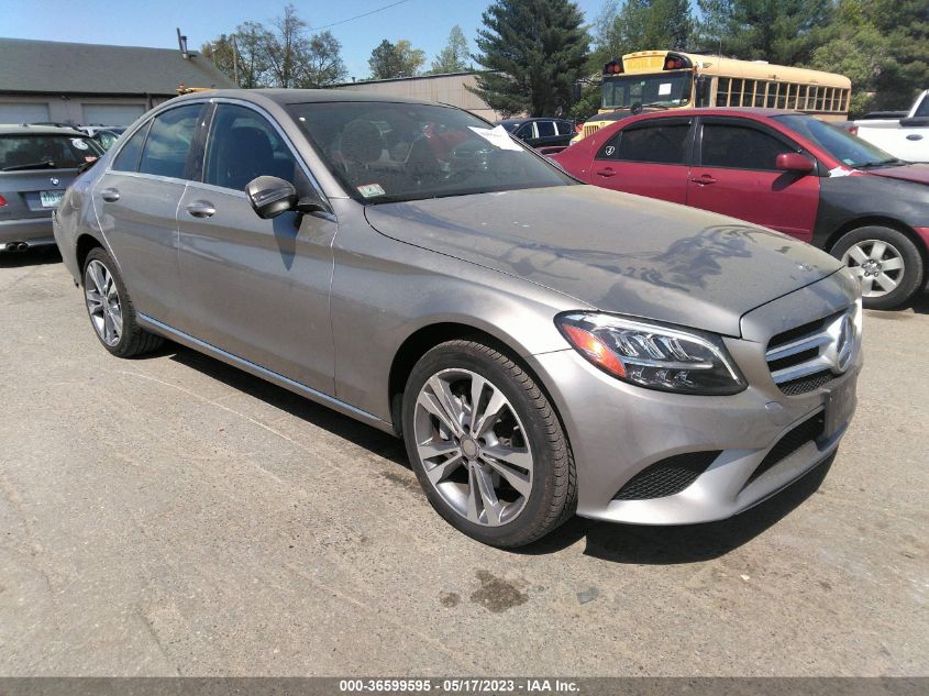 55SWF8EB4KU293938 2019 MERCEDES-BENZ C-CLASS - Image 1