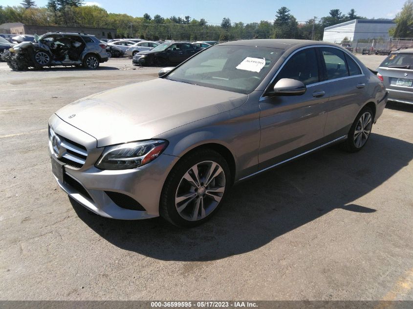 55SWF8EB4KU293938 2019 MERCEDES-BENZ C-CLASS - Image 2