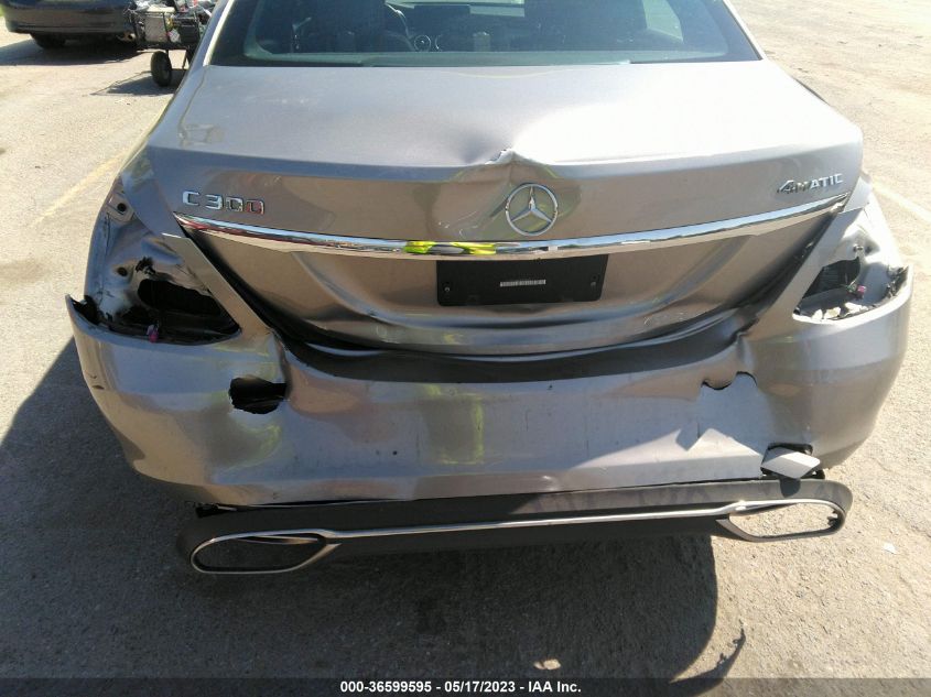 55SWF8EB4KU293938 2019 MERCEDES-BENZ C-CLASS, photo no. 6