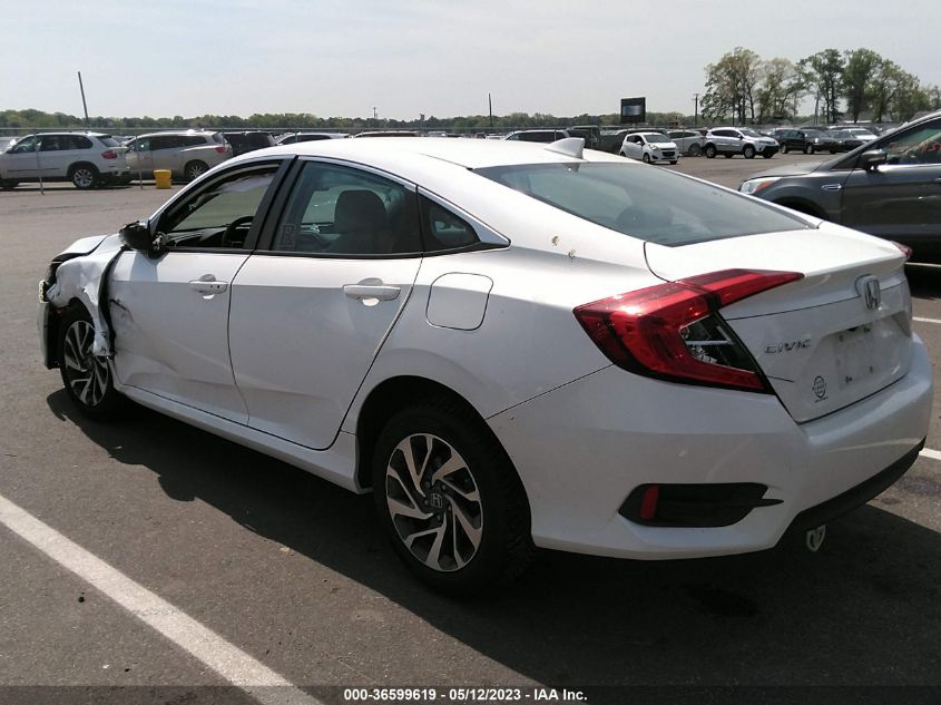 2018 HONDA CIVIC SEDAN EX - 2HGFC2F73JH553726