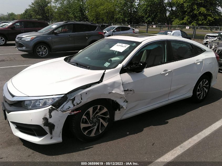 2018 HONDA CIVIC SEDAN EX - 2HGFC2F73JH553726