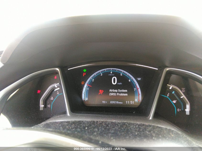 2018 HONDA CIVIC SEDAN EX - 2HGFC2F73JH553726