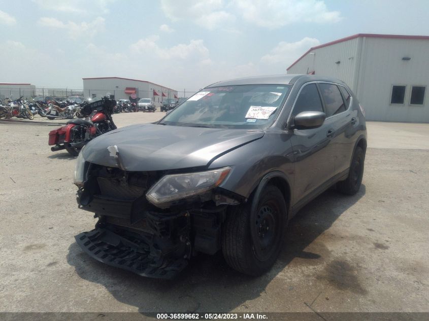 2016 NISSAN ROGUE S - KNMAT2MT6GP647273