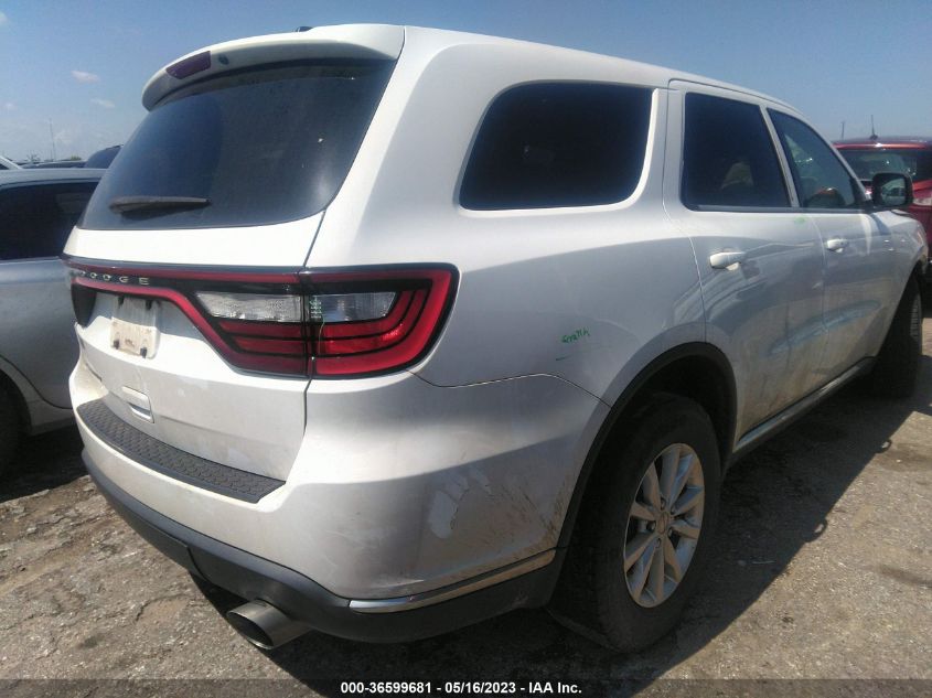 2014 DODGE DURANGO SXT - 1C4RDHAG5EC349067