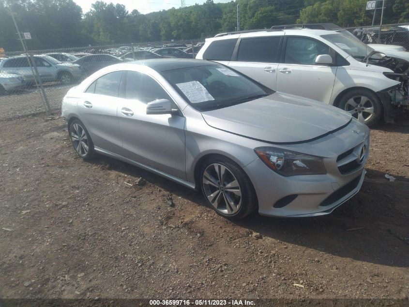 2018 MERCEDES-BENZ CLA CLA 250 - WDDSJ4EB2JN600245