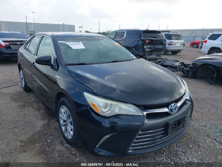 2015 TOYOTA CAMRY HYBRID LE/XLE/SE - 4T1BD1FK2FU148787