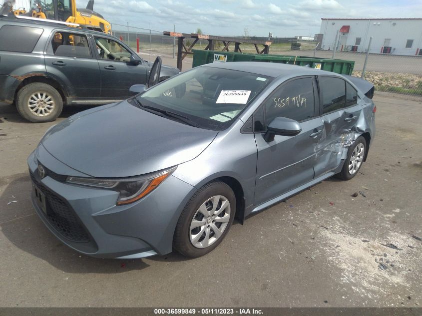 2022 TOYOTA COROLLA LE - 5YFEPMAE5NP362910