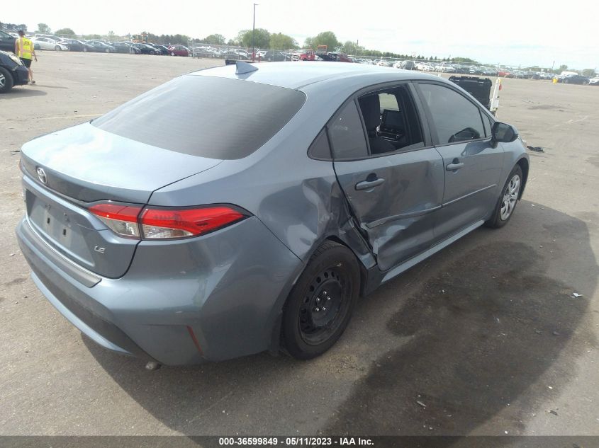 2022 TOYOTA COROLLA LE - 5YFEPMAE5NP362910