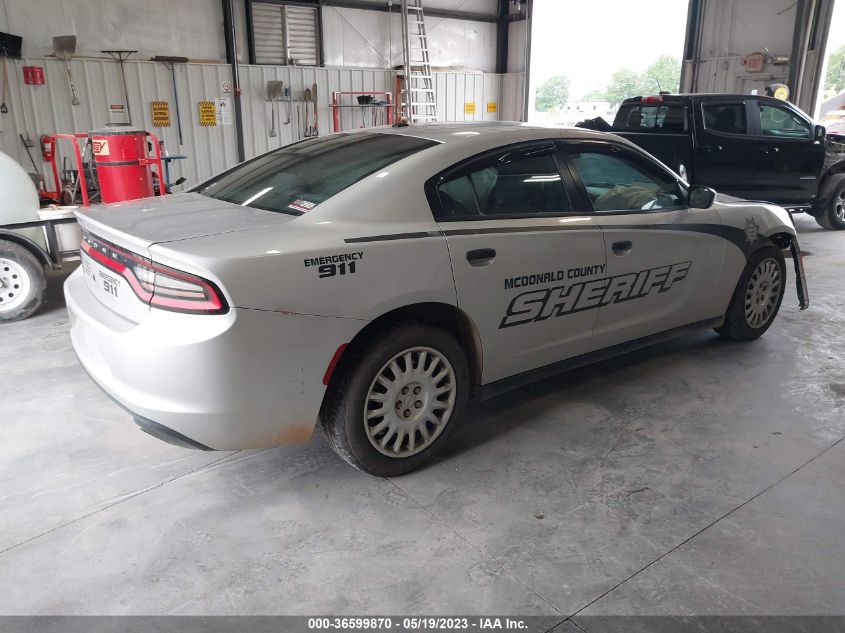 2016 DODGE CHARGER POLICE - 2C3CDXKT6GH348087
