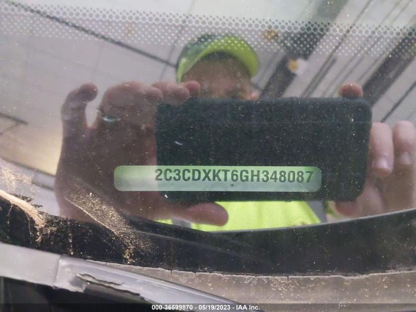 2016 DODGE CHARGER POLICE - 2C3CDXKT6GH348087