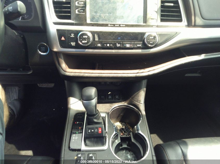 2017 TOYOTA HIGHLANDER XLE/SE - 5TDJZRFH0HS386813