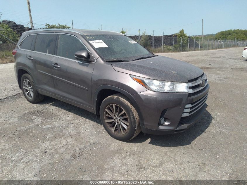 2017 TOYOTA HIGHLANDER XLE/SE - 5TDJZRFH0HS386813