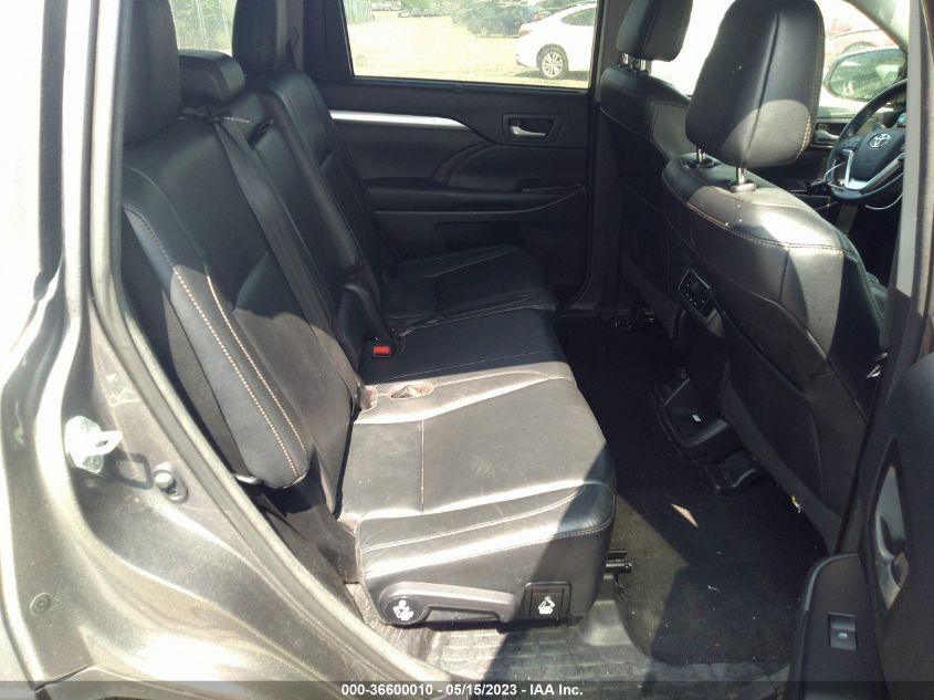 2017 TOYOTA HIGHLANDER XLE/SE - 5TDJZRFH0HS386813