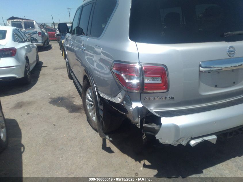 2017 NISSAN ARMADA SV - JN8AY2ND6H9004442